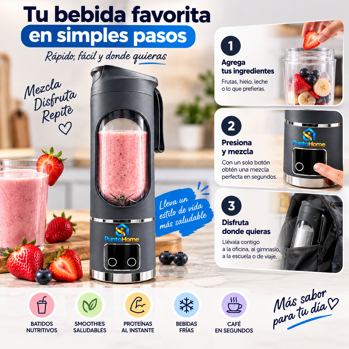 SweetHome | Licuadota portatil