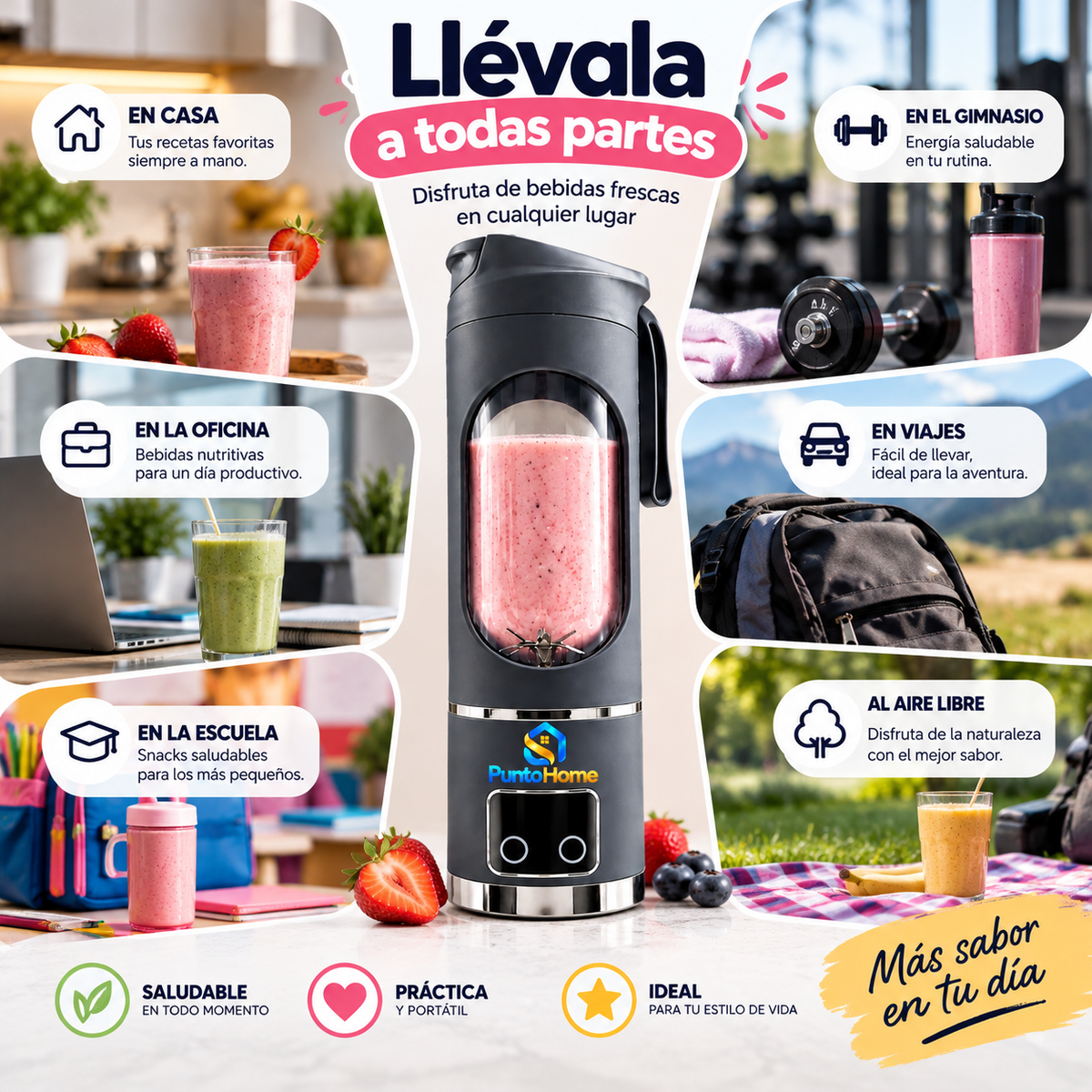 SweetHome | Licuadota portatil